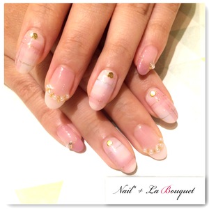 チェック柄アート＋オプション2フィンガー