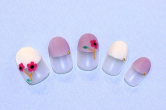 北欧風アート丸フレンチ