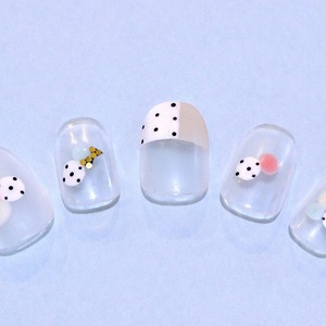 すりガラス風ドットアート