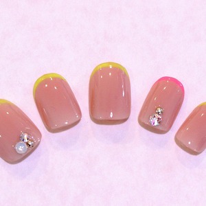 ネオン細フレンチ