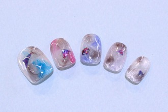 ALL天然石ネイル