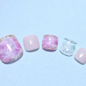 天然石MIXネイル