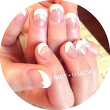 シェル×ダブルフレンチネイル