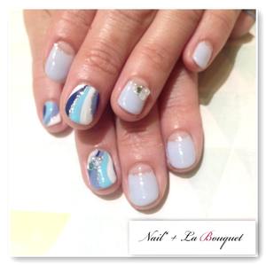 ブループッチネイル