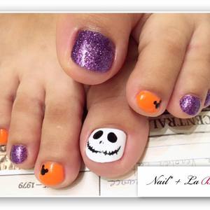 ハロウィンネイル
